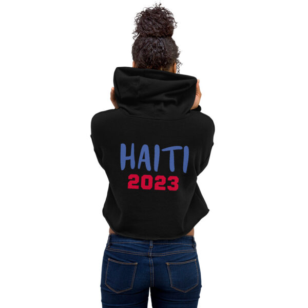 Haiti Crop Hoodie - Image 3